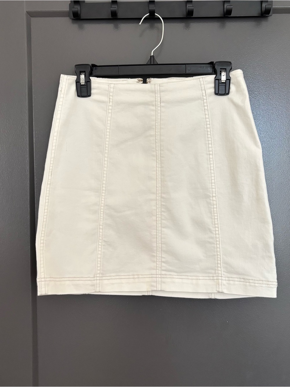Free People Modern Femme Denim Mini Skirt 8 NWT
